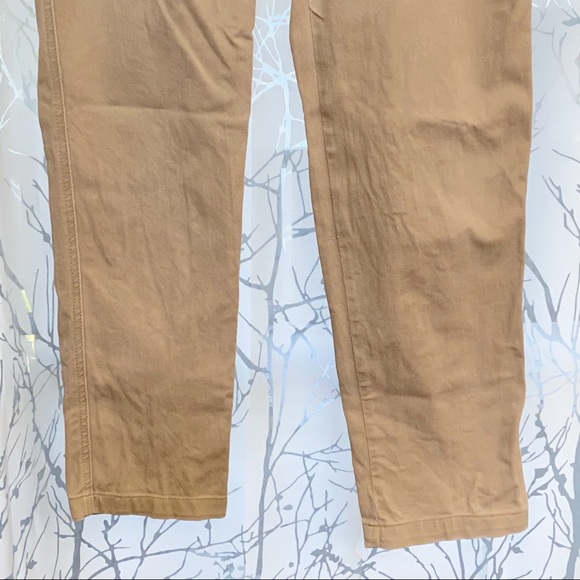 Dolce & Gabbana brown tan khaki high rise waisted straight Leg jeans long pants - Picture 10 of 16